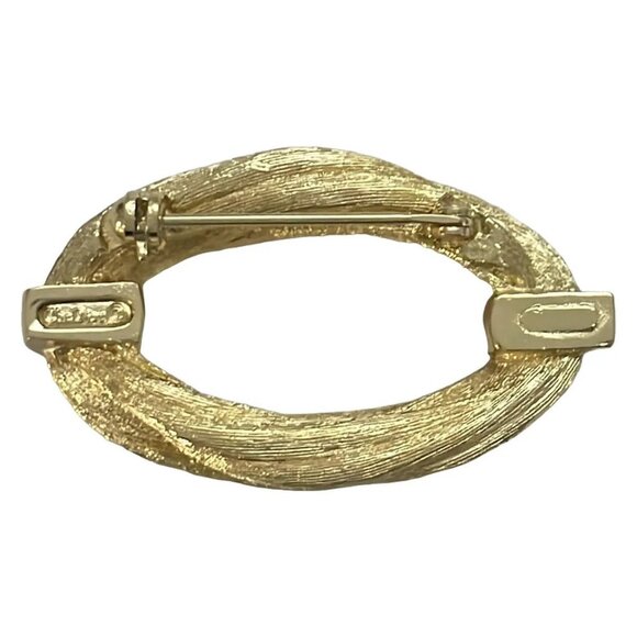 Auth DIOR/ChristianDior - Gold Hardware Brooch - Picture 2 of 3